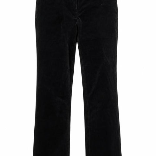 Marks and Spencer Womens Black   Trousers  Size 10 L30 in