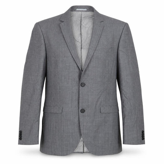 Front view of Next men’s grey jacket suit jacket one size