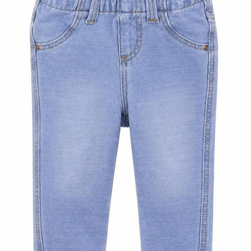 Denim & Co. Girls Blue  Denim Capri Jeans Size 6-9 Months