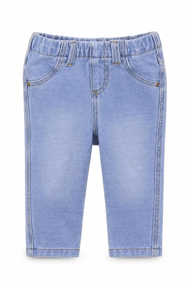 Denim & Co. Girls Blue  Denim Capri Jeans Size 6-9 Months