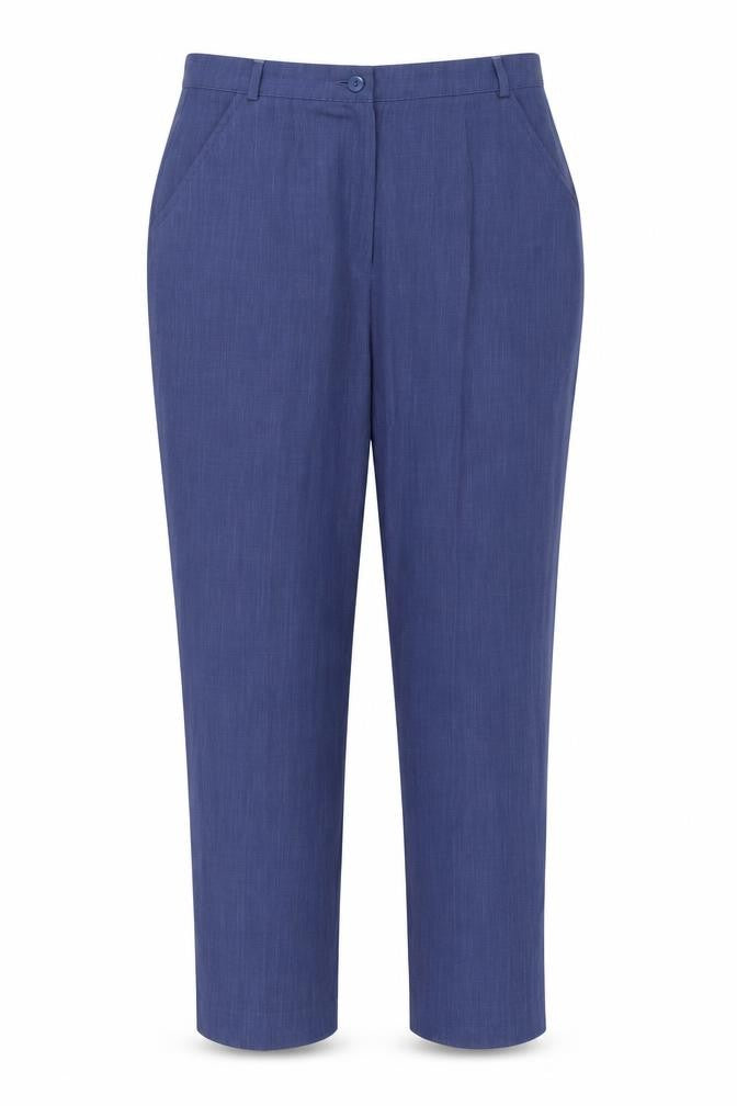 Chianti Womens Blue   Trousers  Size 14 L28 in