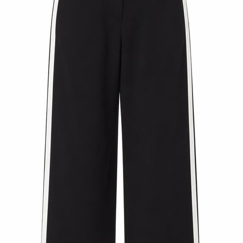 Preworn Womens Black   Trousers  Size 32 in L30 in - side splits