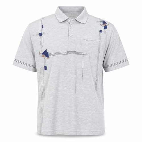 Hoang Mens Grey    T-Shirt Size M