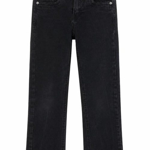 Urban Star Girls Black  Denim Bootcut Jeans Size 7 Years