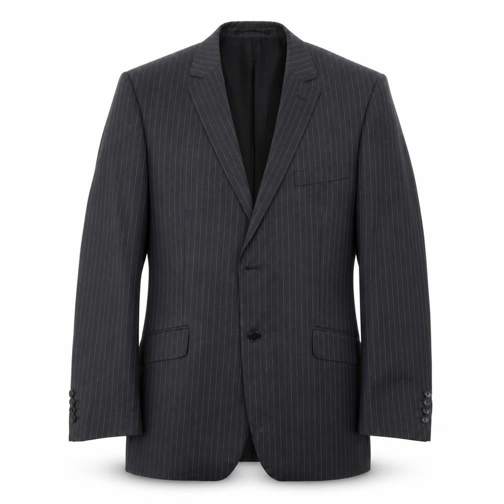 Front view of French Connection men’s grey jacket blazer, size 42
