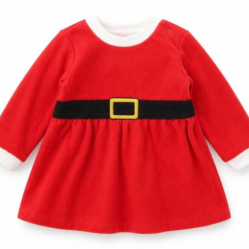 H&M Girls Red   Fit & Flare  Size 6-9 Months