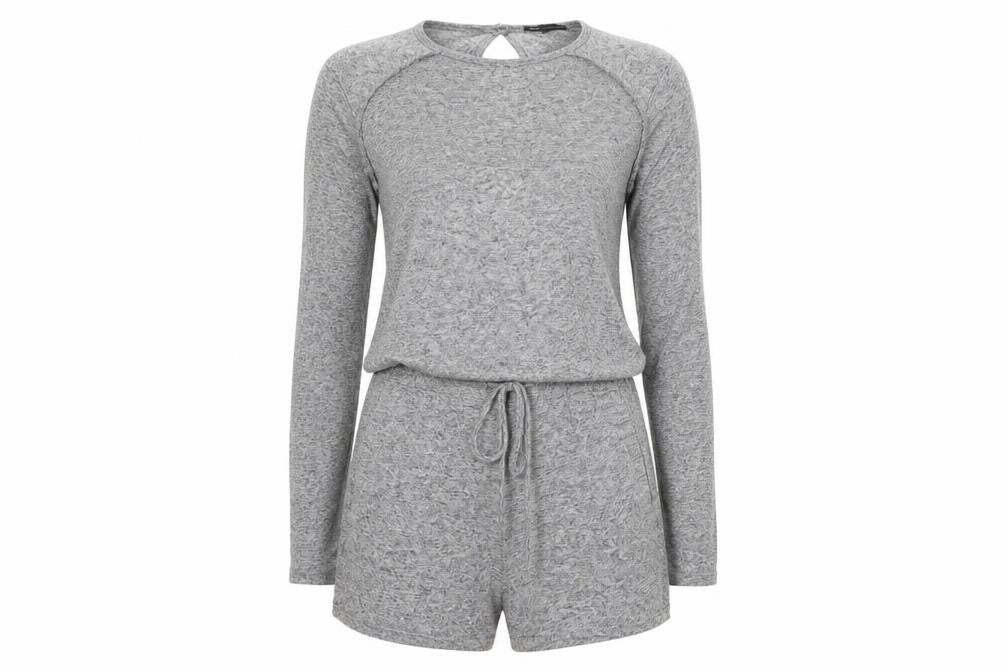 Moss Copenhagen Womens Grey   Jumpsuit One-Piece Size S