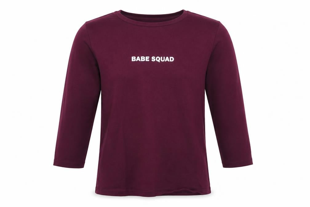 Front view of Divided men’s purple t-shirt, size M