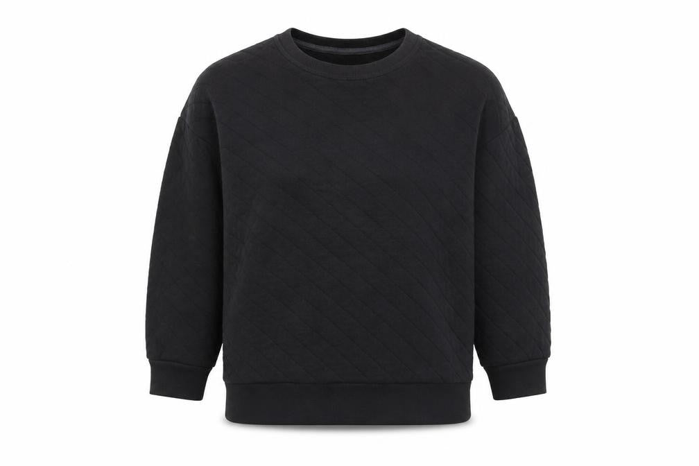 Front view of Gap men’s black jumper, size L