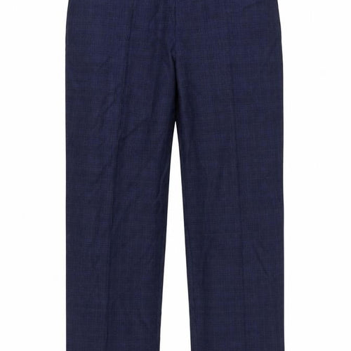 Marks and Spencer  Womens Blue   Trousers  Size 10 L25 in