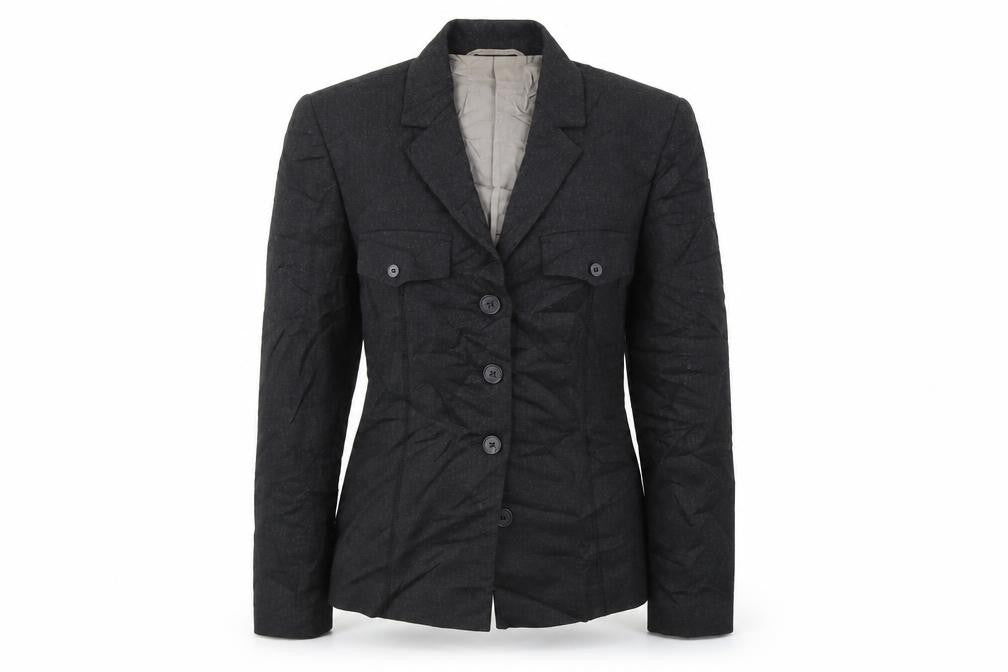 Front view of Next women’s black jacket blazer, size UK 8