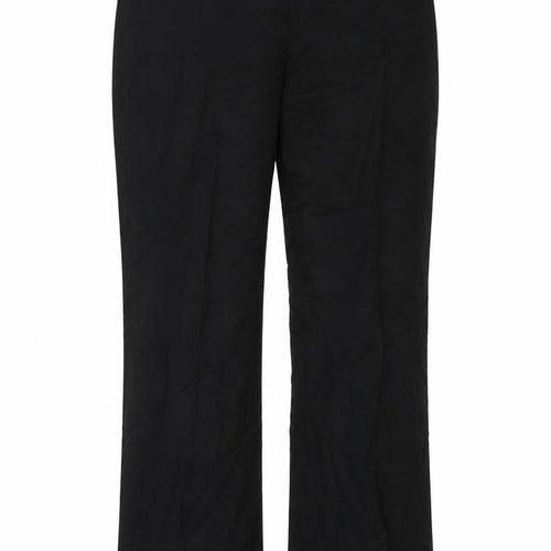 anna Montana  Womens Black   Trousers  Size 34 in L29 in
