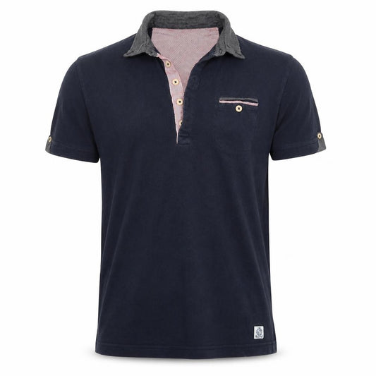 Front view of Second Skin men’s blue t-shirt, size S