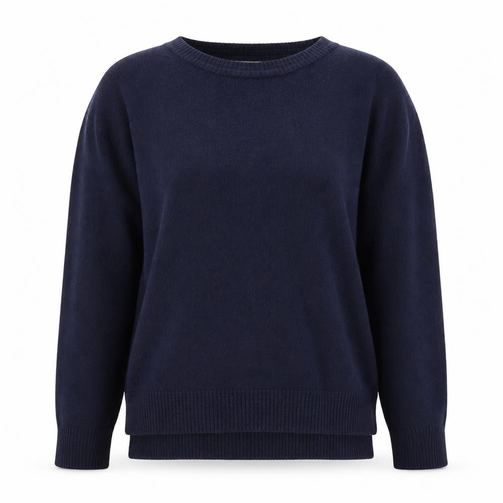 Front view of Next women’s blue jumper, size S