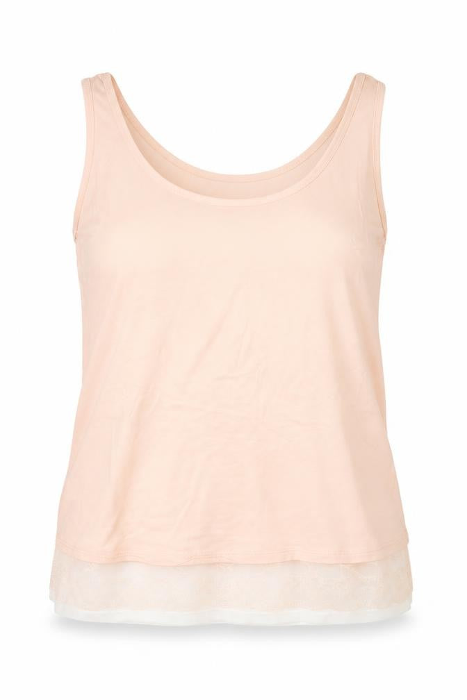 Front view of Tu women’s pink basic t-shirt, size UK 12
