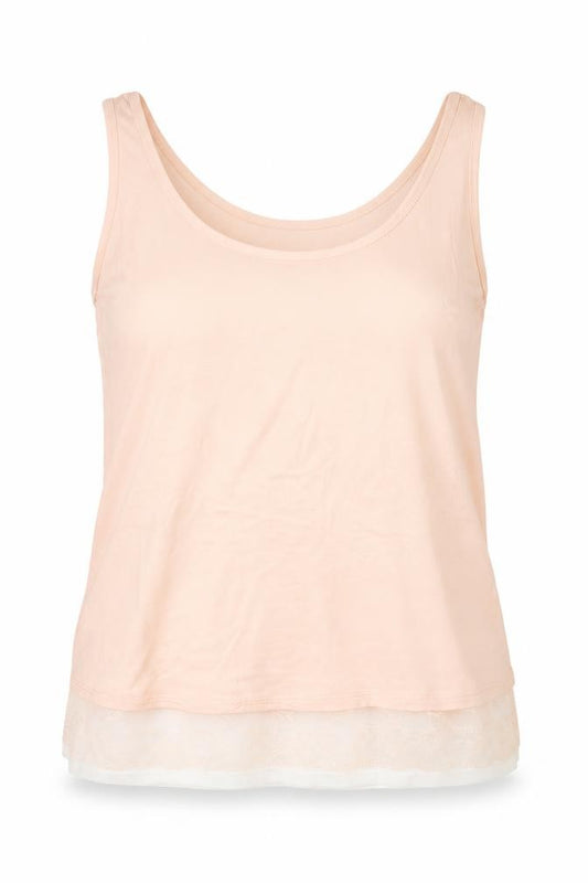 Front view of Tu women’s pink basic t-shirt, size UK 12