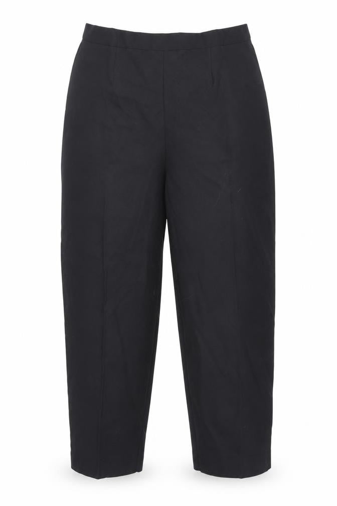 Cotton Works Womens Black   Trousers  Size 18 L27 in