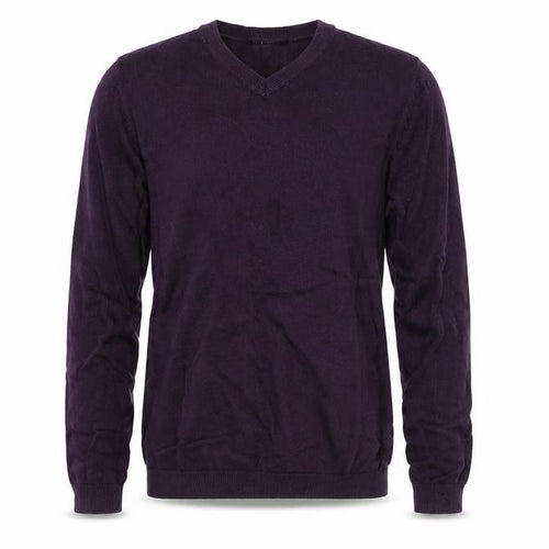 Topman Mens Purple  Knit Pullover Jumper Size S