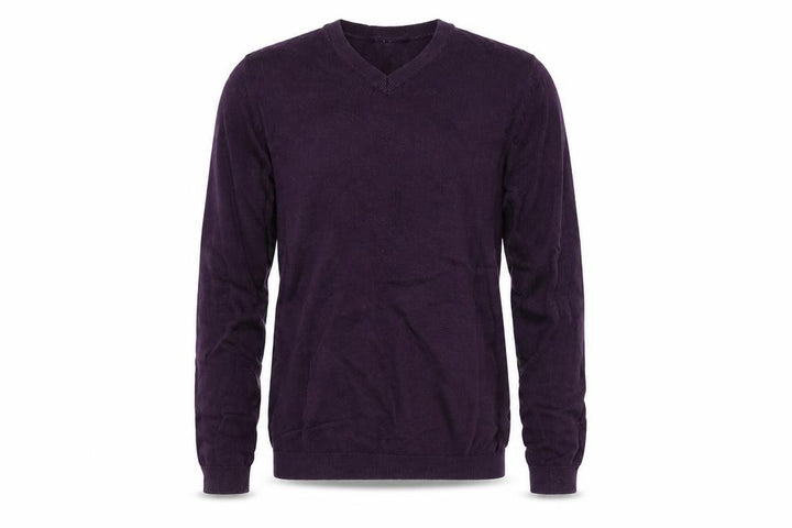 Topman Mens Purple  Knit Pullover Jumper Size S