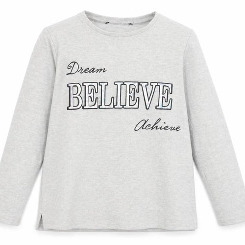 George Girls Grey  Fleece Pullover Jumper Size 8-9 Years