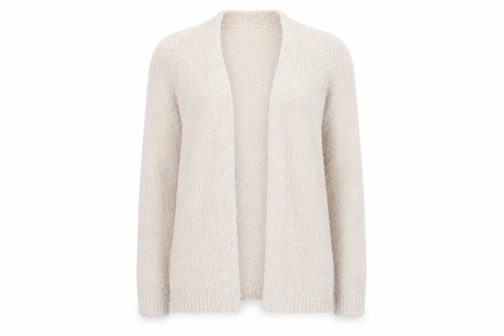 Rosie Womens Beige   Cardigan Jumper Size S