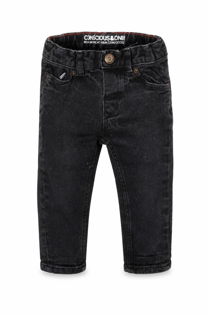 H&M Baby Black  Denim Jogger Jeans Size 9 Months