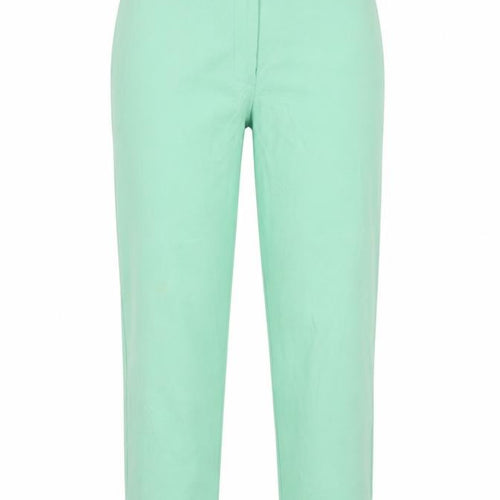 M&S Womens Green   Chino Trousers Size 8 L22 in