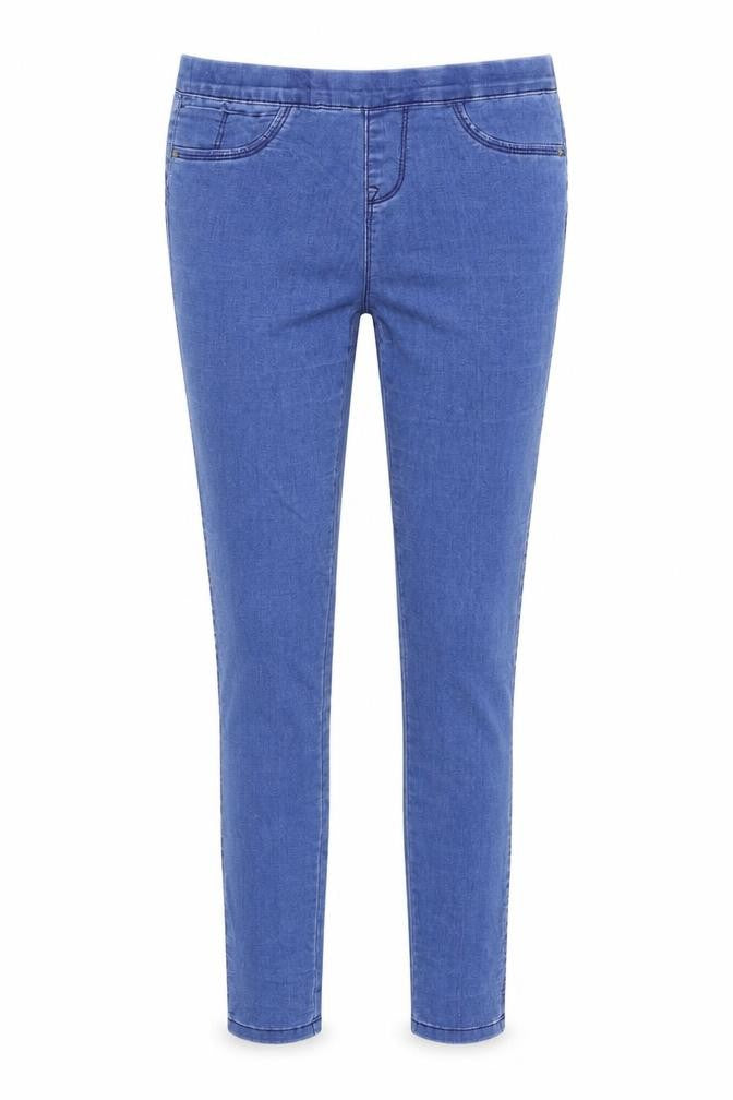 Denim & Co. Womens Blue   Jegging Jeans Size 10 L26 in