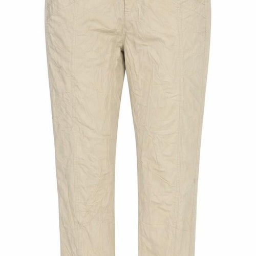 Authentic Womens Beige   Trousers  Size 12 L28 in