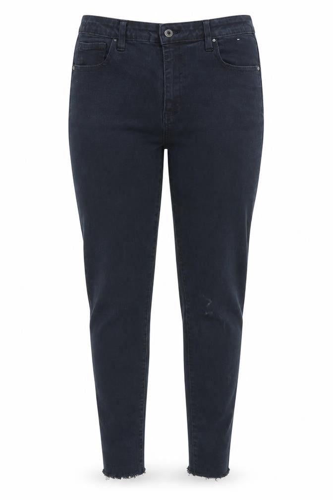 Denim & Co. Womens Black   Skinny Jeans Size 12 L29 in