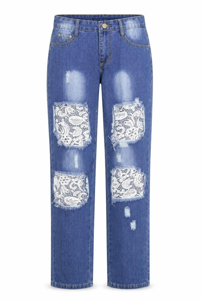 Preworn Womens Blue   Straight Jeans Size 10 L27 in