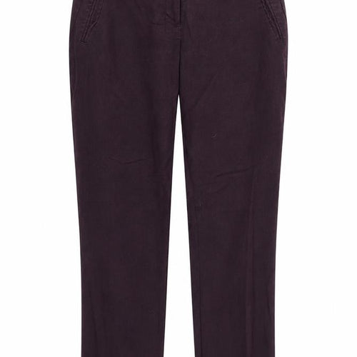 F&F Womens Purple   Dress Pants Trousers Size 10 L26 in