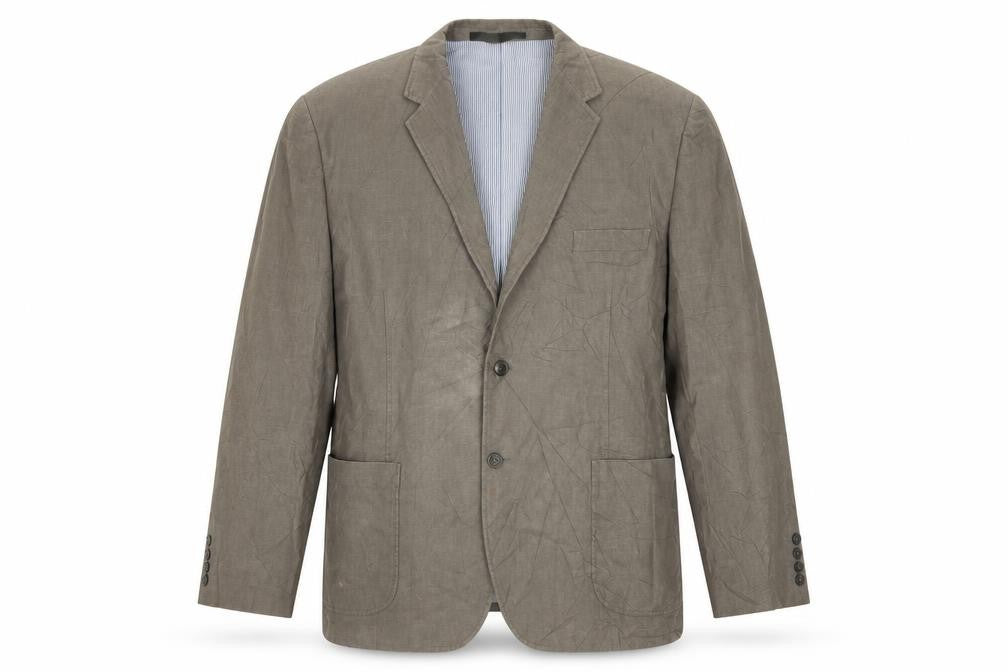 Front view of M7S men’s brown jacket, size XL