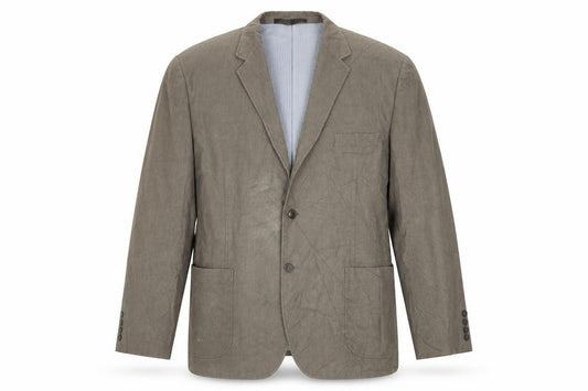 Front view of M7S men’s brown jacket, size XL