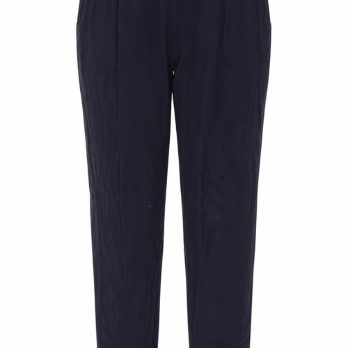 Marks and Spencer Womens Blue   Trousers  Size 14 L24 in