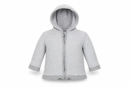 Front view of George Baby Grey Jacket, size 9-12, Months