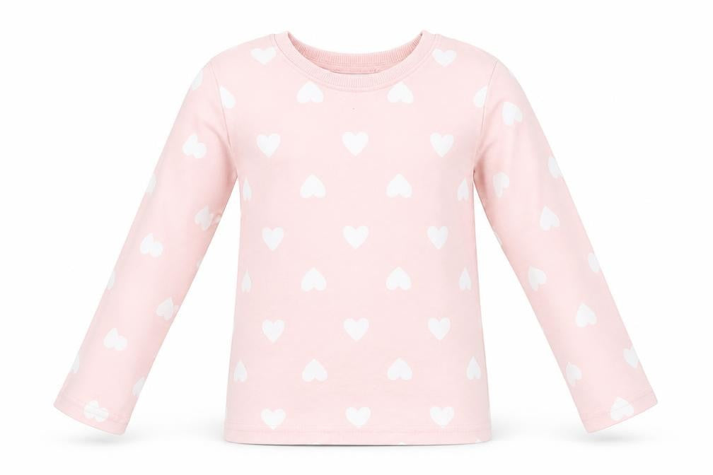 F&F Girls Pink    Pyjama Top Size 3-4 Years