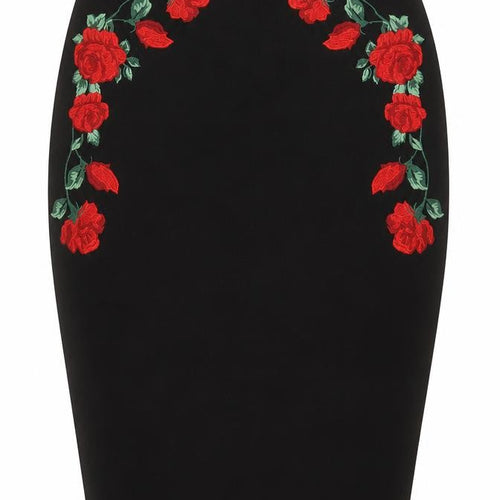 Amisu Womens Black   Straight & Pencil Skirt Size 30 in