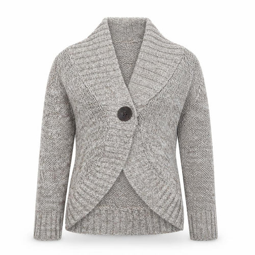 Marks and Spencer Womens Beige  Knit Cardigan Jumper Size 12