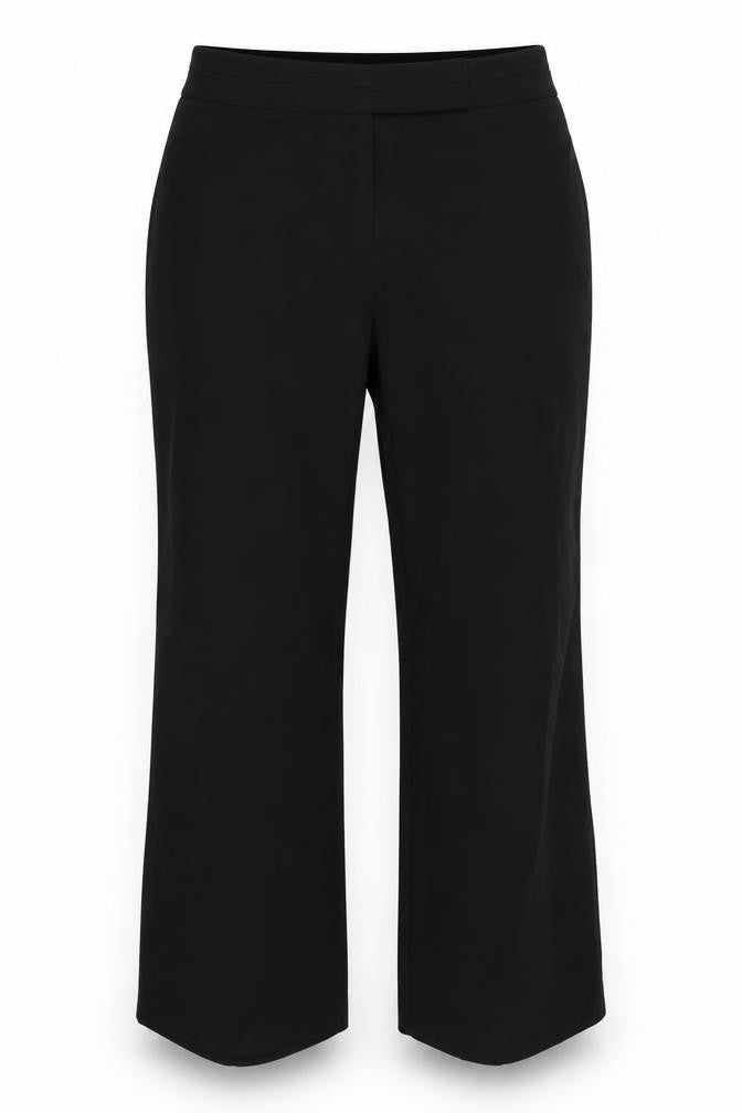 Preworn Womens Black   Trousers  Size 14 L30 in