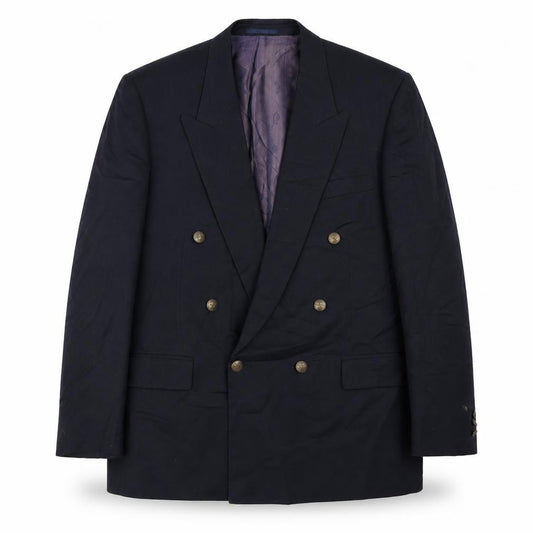 Front view of Principles men’s blue jacket suit jacket, size 42