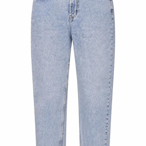 DenimCo Womens Blue  Denim Straight Jeans Size 8 L26.5 in