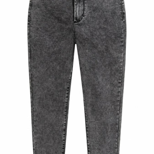 DenimCo Womens Grey  Denim Skinny Jeans Size 10 L26 in