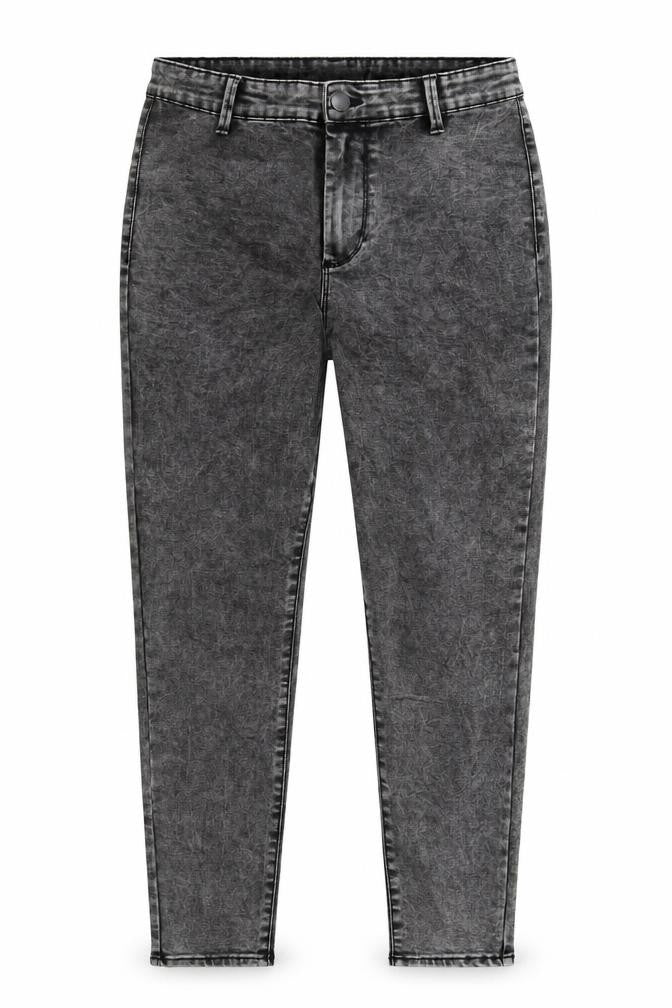 DenimCo Womens Grey  Denim Skinny Jeans Size 10 L26 in