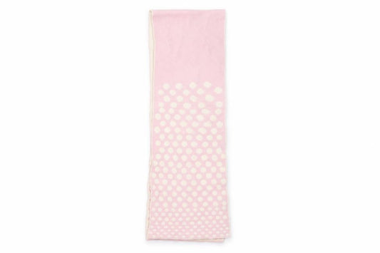 Preworn Girls Pink Polka Dot  Scarf Scarves & Wraps One Size