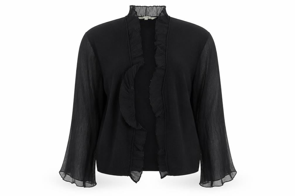 Viz-A-Viz Womens Black   Cardigan Jumper Size L
