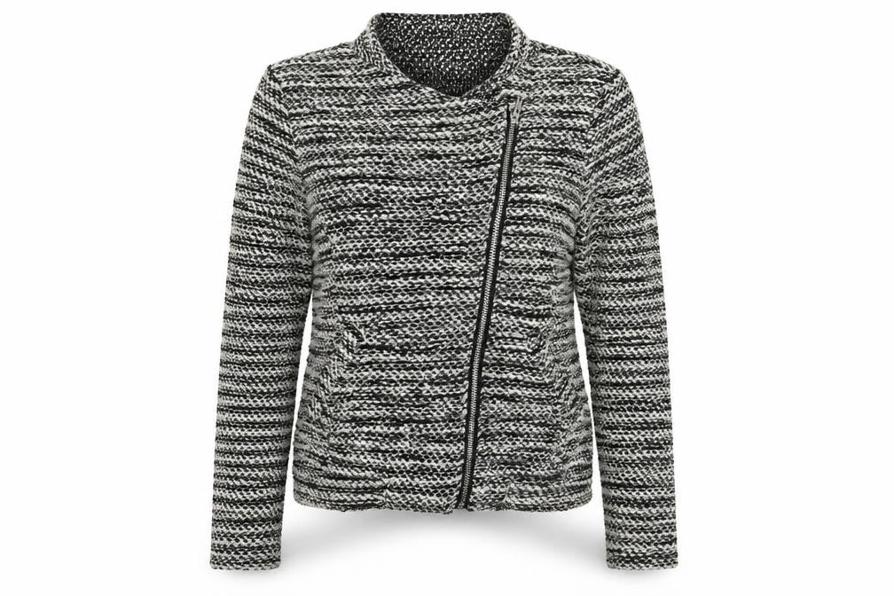Front view of Divided women’s black cardigan jumper, size S
