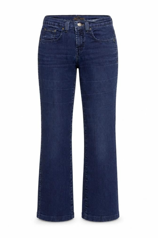 jous denim Womens Blue  Denim Flared Jeans Size 27 in L30 in