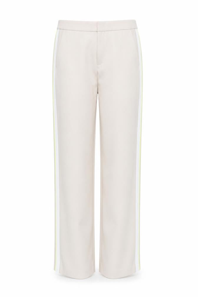Talk about Womens Beige Striped  Trousers  Size 6 L34 in