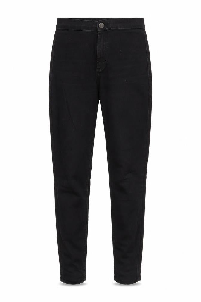 Topshop Womens Black  Denim Skinny Jeans Size 28 in L32 in
